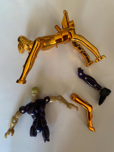 Lote Piezas Dañadas De Caballeros Del Zodiaco Bandai 2004 (Usado)