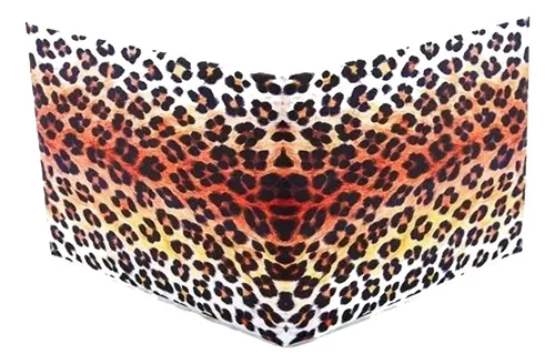Moon Wallets Animal Print Cartera Billetera De Papel