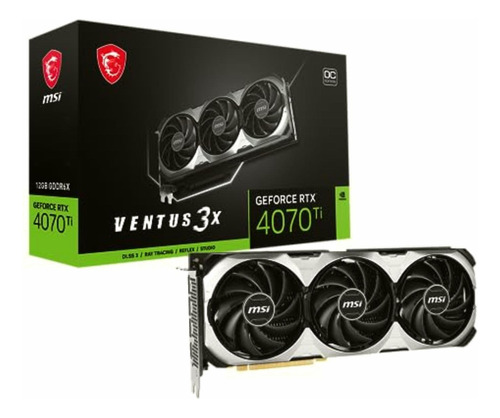 Msi Gaming Geforce Rtx 4070 Ti 12gb Gdrr6x 192-bit Hdmi/dp