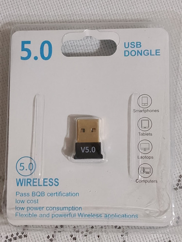 Adaptador Bluetooth 5.0 Usb Inalámbrico. Pc Mouse - Dongle