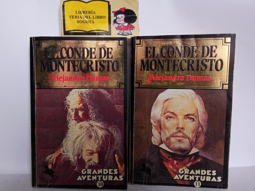 El Conde De Montecristo - A. Dumas - 1984 - 2 Tomos - Oveja 