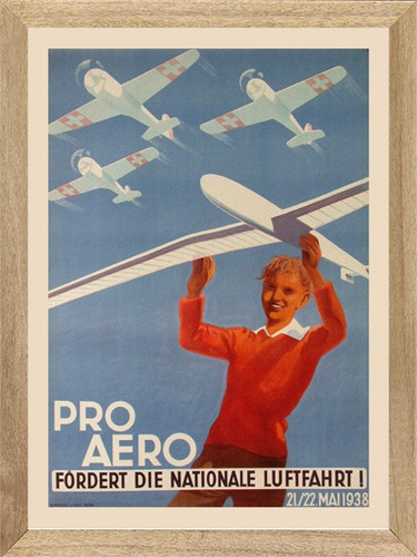 Aviones Aviacion Nacional , Cuadro, Poster, Publicidad    P625