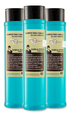 Shampoo De Caballo Sábila Forte For Men Yeguada La Reserva