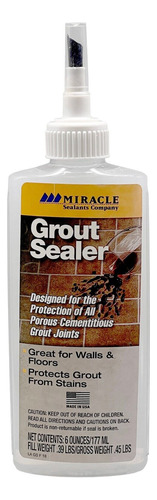 Miracle Sealants Grout Sealer Tile Joint Protector W/ Br Eeh