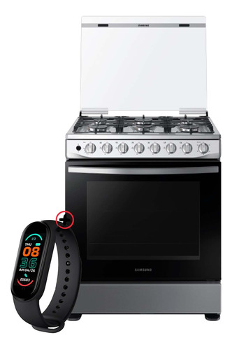 Cocina Samsung A Gas 6 Quemadores Tecnología Antivuelco + Sm