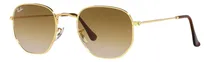Comprar Lentes De Sol Ray-ban Rb3548n 001\u002F51 Hexagonal Flat Dorado