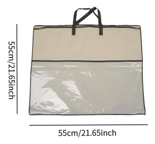 Organizador De Ropa Con Cremallera, Bolsa De 55 X 55 Cm