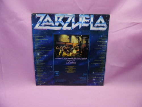 Acetato Zarzuela Luis Cobos The Royal Philharmonic Orchestra (Usado)