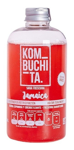 Kombucha Bebida Fermentada Probiótica - Kombuchita 12 Pack