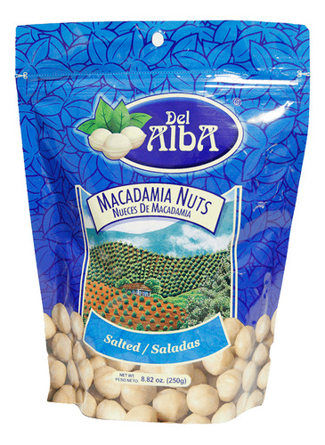 Nuez Macadamia Salada X250 Grm Del Alba