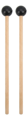 Baqueta 1 Par Lengua Tambor Mazo Palo Instrument