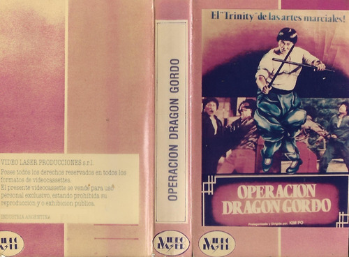 Opecio Dragon Gordo Vhs Enter The Fat Dragon Sammo Hung