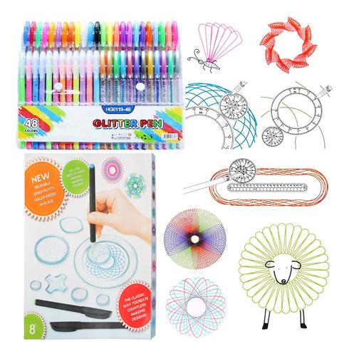 Drawing Gear Deluxe Set, Kit De Regla De Entrenamiento De Di
