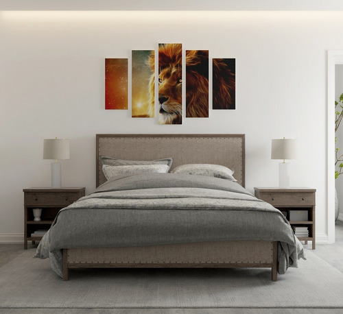 Quadros Decorativos Mdf TendĂȘncias Do Ano Combina Com Tudo Leao 359