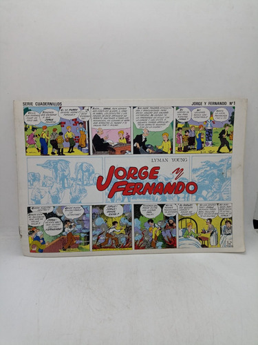 Jorge Y Fernando N 1 - Lyman Young - Cuadernillos - Usado 
