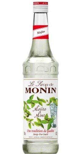 Imagem 1 de 1 de Xarope De Mojito Mix Monin 700 Ml