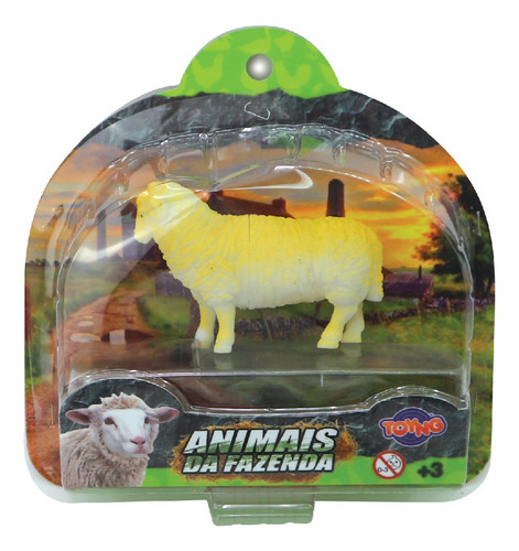 Brinquedo Animais Da Fazenda Ovelha Da Toyng 43823