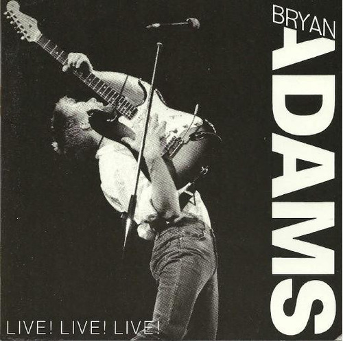 Cd Bryan Adams - Live! Live! Live! - Made In France