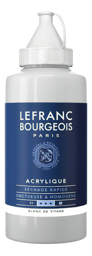 Tinta Acrílica Titanium White 008 750ml Lefranc & Bourgeois 