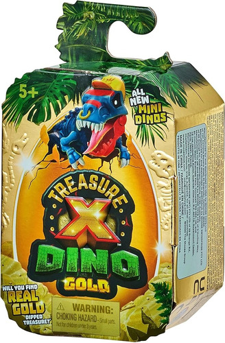 Treasure X Tesoro Escondido Mini Dino Gold Sorpresa 41638