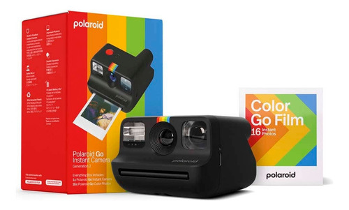 Cámara Instantánea Polaroid Go Gen 2 E-box (negro)