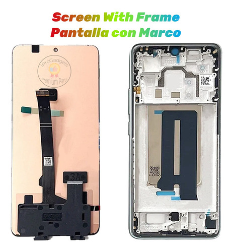 Pantalla Amoled Con Marco Para Poco X6 Pro 5g 2311drk48g