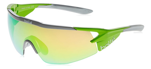 Bolle Aeromax Gafas De Sol - Verde Brillante/marrón Esmera.