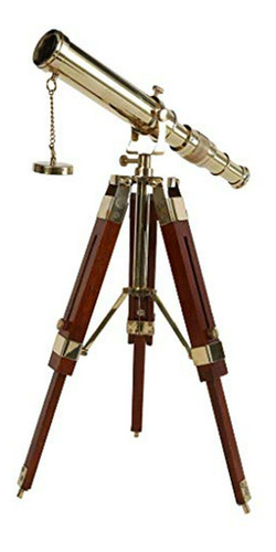 Optico Para Niños - Telescopio Náutico De Latón Vintage Con 