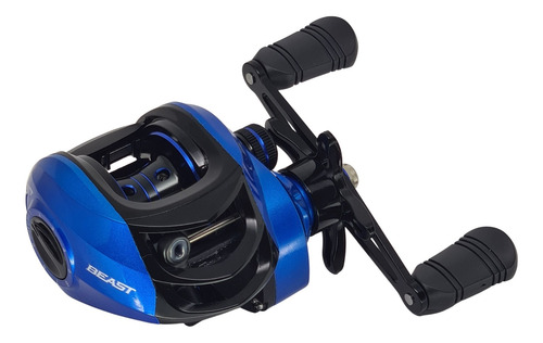 Imagen 2 de 4 de Reel Huevito Beast Blue Max 104 Baitcasting 4 Rulemanes