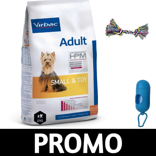 Alimento Perros Hpm Adulto Raza Pequeña & Toy 3 Kg + Regalo!