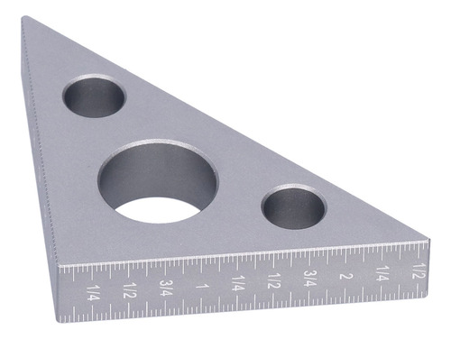 . Regla Triangular For Carpintería De Aleación Engrosada De