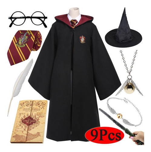 Kit De 9 Piezas Harry Potter Ronald Hermione Para Ropa