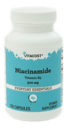 Niacinamida - Vitamina B3 -- 500 Mg - Unidad a $720