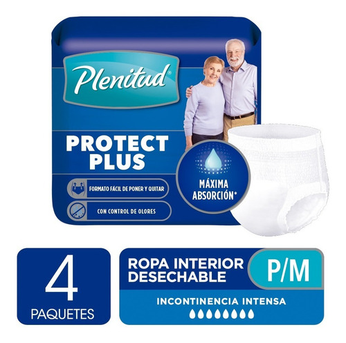Plenitud Protect Plus Ropa Interior X 16 Pack X 4
