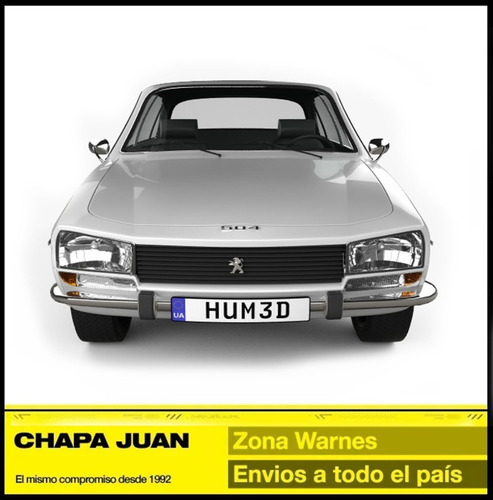 Sobrepedalera Escuadra Peugeot 504 / Peugeot 505 Izquierdo
