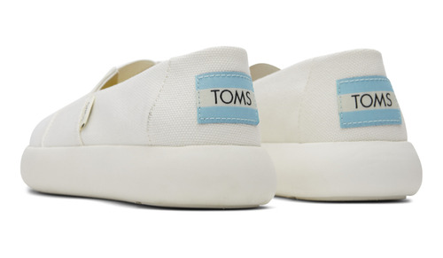 Alpargatas Toms White Canvas Alpama Sneak Mujer