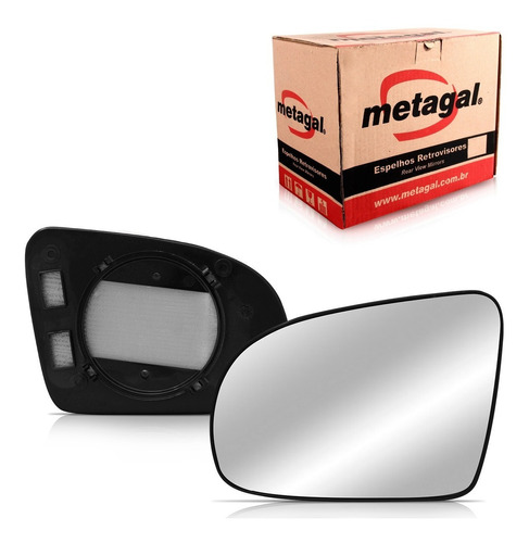 Lente Espelho Retrovisor Corsa 94 A 98 99 00 01 02 Metagal