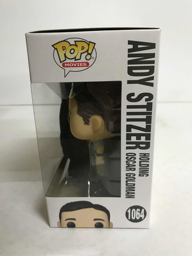 Funko Pop 40 Year Old Virgin Andy Holding Oscar 1064