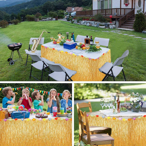 Set De Decoración Hawaiana De Fiesta Luau, 109 Piezas, Para