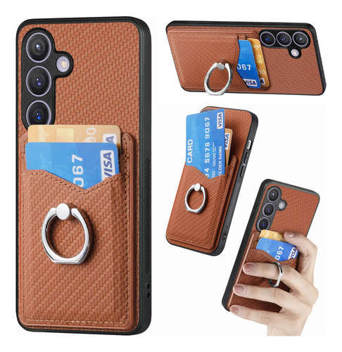 Funda Tipo Cartera Con Ranura Para Tarjetas Con Forma De Ani
