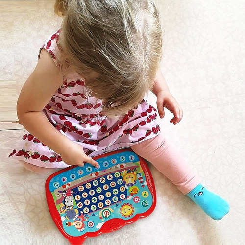 Imagen 5 de 10 de Consola Juego Juguete Que Enseña Hablar A Los Bebes Niños