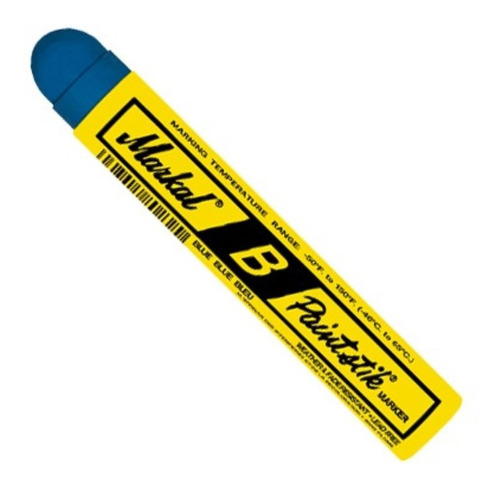 Marcador Pintura Sólida Markal B Paintstik Azul (12 Piezas)