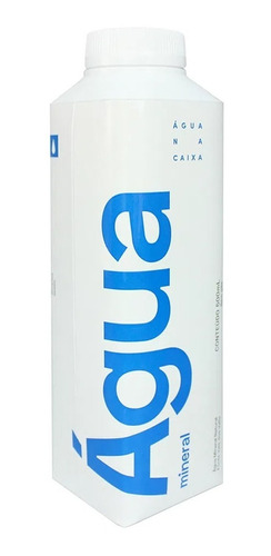 Água Mineral Água Na Caixa 500ml Sem Gás