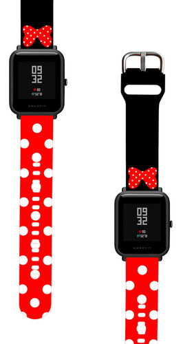 Correa Compatible Para Amazfit Bip S Minnie Mouse Rjng