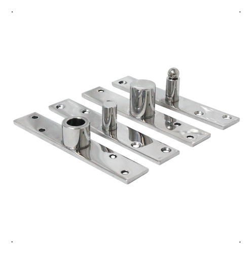 Dobradiça Porta Pivotante 150kg Pivô Inox 304