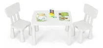 Comprar Mesas Y Sillas Para Niños Blanco Jardín De Infantes