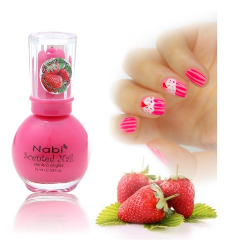 ¡ Esmalte De Uña Nabi Con Aroma La Novedad Total Accent !!