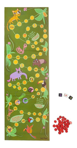 Carrera En La Selva - Juego Didáctico Infantil Matemáticas