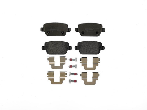 Balatas Traseras / Ford Focus Rs 2010 - 2011 Semimetálica