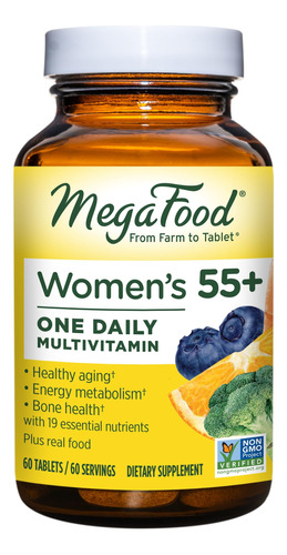 Megafood Multivitaminico Diario 55+ One Daily Para Mujeres C